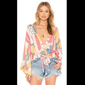 NWT Free People That’s a Wrap Top Size S